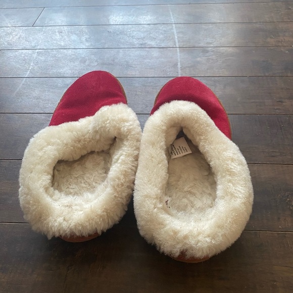 L.L. Bean Wicked Good  Squam Lake Shearling Lined Slippers - Picture 4 of 10